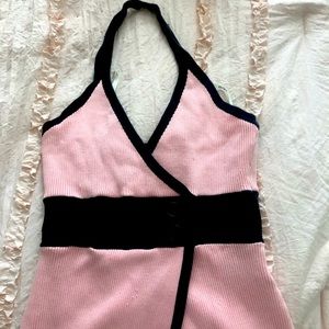 Bebe halter top